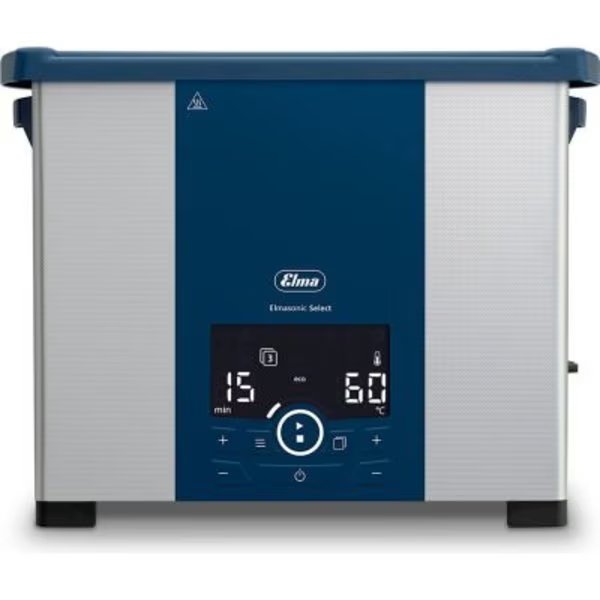 Elmasonic Select 100 Extra Powerful Ultrasonic Cleaner with Heater/Timer/5 Modes, 2.5 Gallon, Tovatech, Mfr#: 110 7000